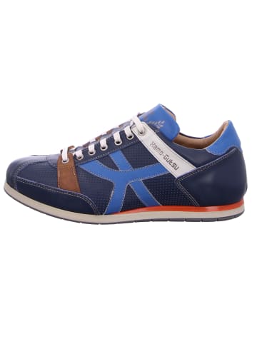 Kamo-Gutsu Schnürschuh in blau