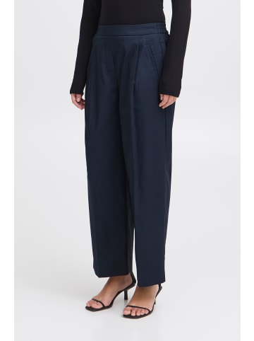 ICHI Casual Hose IHUNICA Loose fit in Total Eclipse