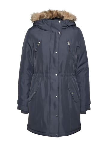 Vero Moda Langer Parka in Ombre Blue