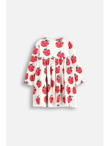 Coccodrillo Geripptes Kleid in grau