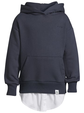 New Life Hoodie Hoodie Kapuzen Pullover mit Shirt in Blau