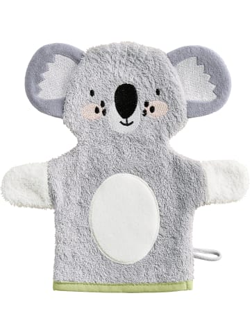 Erwin Müller Kinder-Waschhandschuh 2-in1 Koala in grau