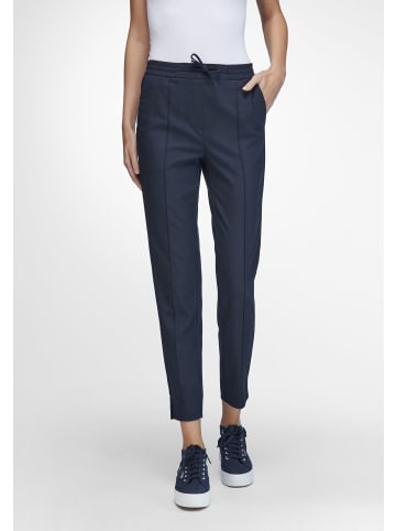 WALL London 7/8-Hose Ankle-length jogger style trousers in MARINE