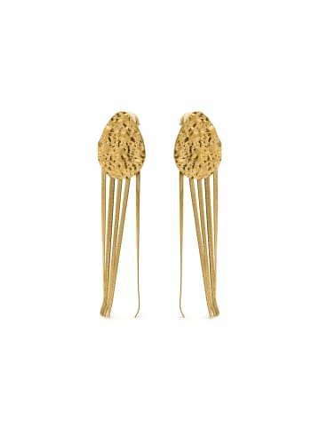 Luxenter Ohrringe mit 18-karätigem Gelbgold-Finish – Belol