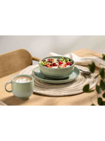 like. by Villeroy & Boch 4er Set Müslischalen Perlemor Sand ø 14,9 cm in grün