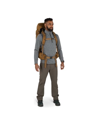 Osprey Rook 50 - Trekkingrucksack 75 cm in histosol brown/rhino grey