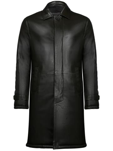Felix Hardy Lederjacke in Schwarz