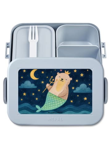 Mr. & Mrs. Panda Bento Box Wassermann Astrologie Design ohne Spruch in Blau Pastell