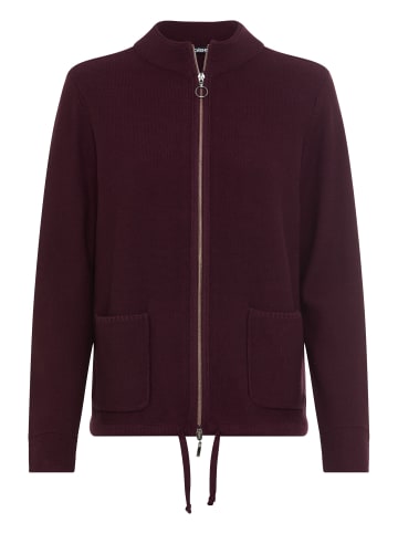 Olsen Strickjacke in Dark Wine