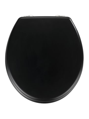 Wenko WC-Sitz Prima Schwarz Matt, WC-Sitz Mod. Prima Schwarz Matt in Schwarz