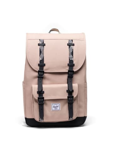 Herschel Little America Mid-Volume - Rucksack 13" 40.5 cm in light taupe/black