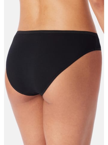 Schiesser Tai Slip Modal Essentials in Schwarz / Sand / Nachtblau