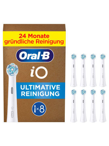 Oral-B Aufsteckbürsten "Ultimative Reinigung" in Weiß (8er-Pack)