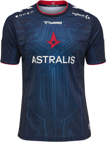 Hummel Hummel T-Shirt Astralis 21/22 Multisport Herren Schnelltrocknend in MARINE/SPONSOR