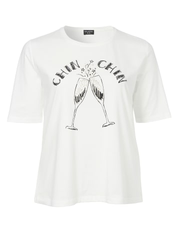 VIA APPIA DUE  Shirt in ecru multicolor