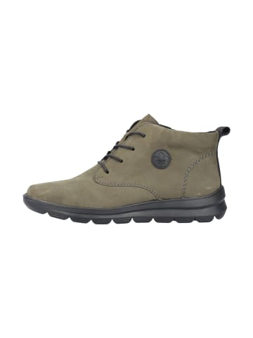 rieker Sneaker Montante aus Leder Cuba Grün