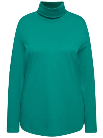 Ulla Popken Shirt in smaragd grün