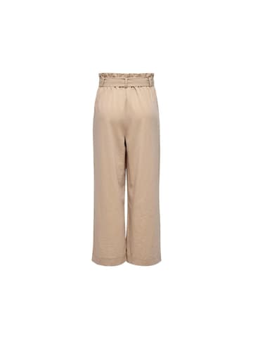 ONLY Beige Viskose Freizeithose