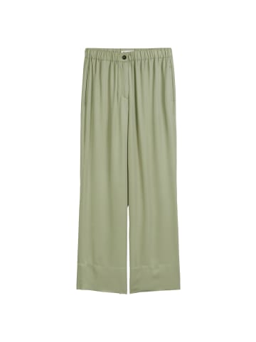 Marc O'Polo Fließende Wide Leg Pants in Smooth Sage