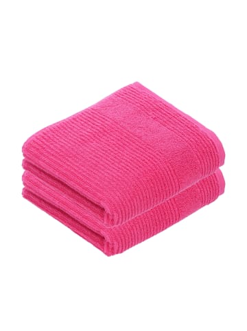 Vossen 2er Pack Handtuch in prim rose