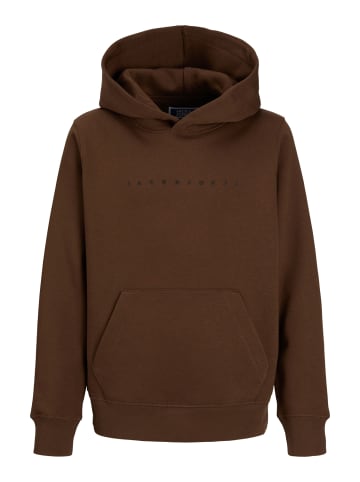 JACK & JONES Junior Kapuzensweatshirt JJESTAR JJ SWEAT HOOD JNR in cocoa