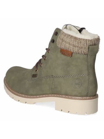 rieker Schnürstiefeletten in grün