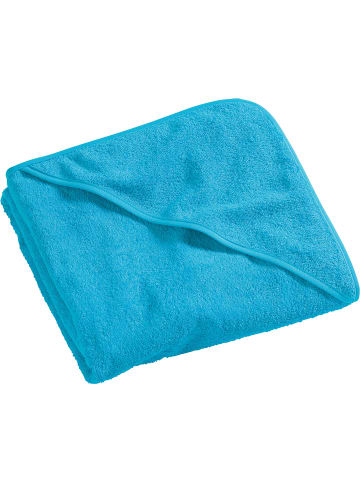 Erwin Müller Frottier Kapuzenbadetuch in türkis