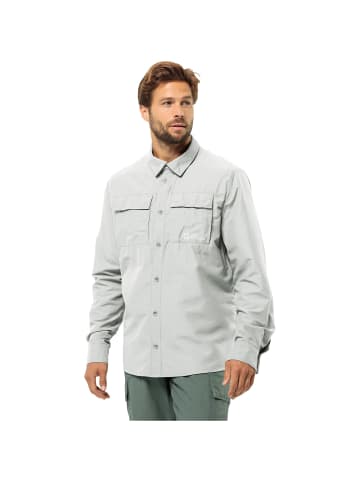 Jack Wolfskin Longsleeve Barrier in Hellgrau087