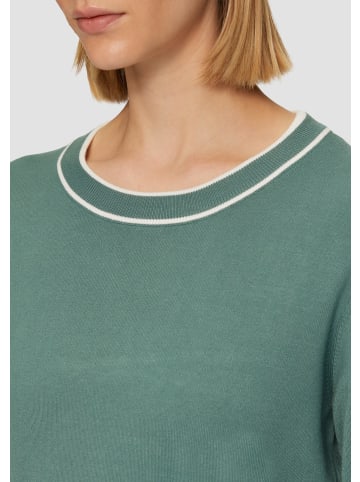 s.Oliver BLACK LABEL Strickpullover 3/4 Arm in Petrol