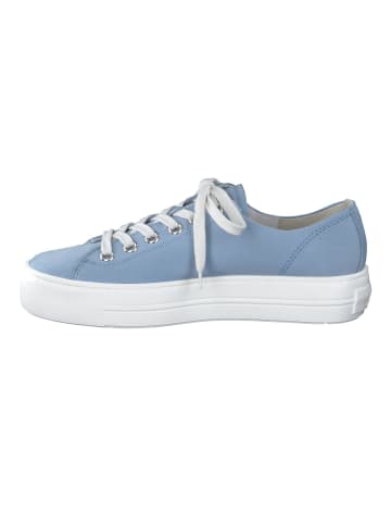 Paul Green Sneaker in Hellblau/Silber