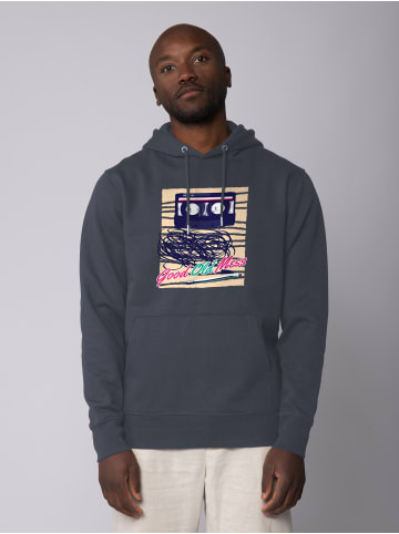 wat? Apparel Sweatshirt Good Old Mess in India Ink Grey
