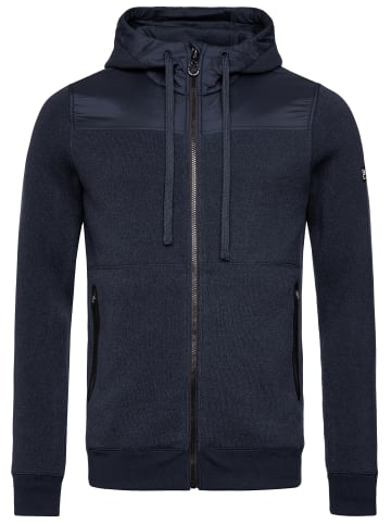 super.natural Merino Hoodie in schwarz