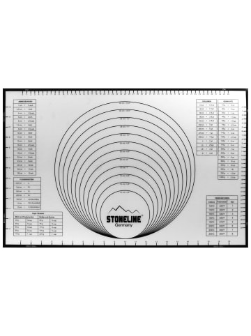 Stoneline Silikon-Backmatte 60 x 40 cm in Transparent