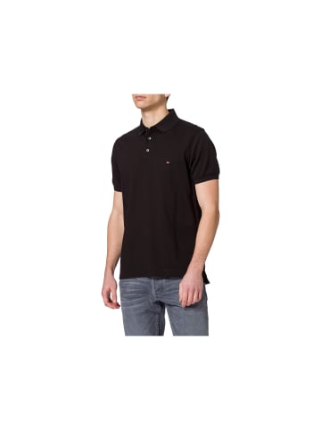 Tommy Hilfiger Poloshirt kurzarm in schwarz