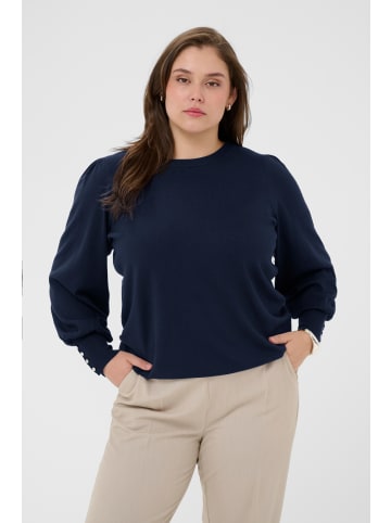 KAFFE curve Strickpullover KClizzy Regular fit in Midnight Marine