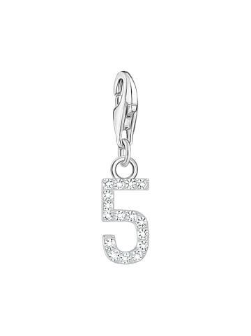 Thomas Sabo Charm-Anhänger in silber, weiß