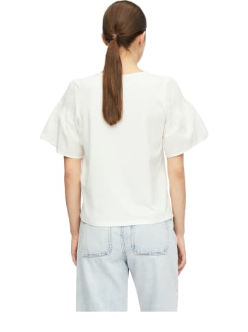 comma T-Shirt in ecru