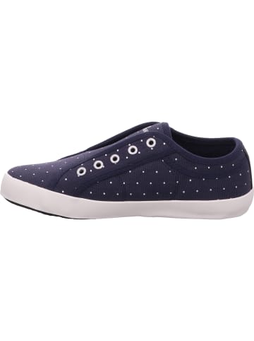 s.Oliver Stoffslipper in blau
