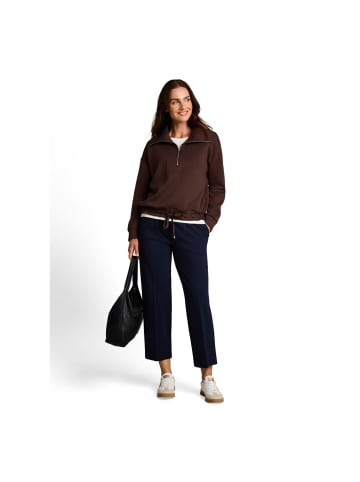 Tom Tailor Sweatshirt in java dark brown