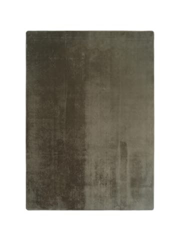 KADIMA DESIGN Teppich Kurzflor Unifarben Polyester Antirutsch Wohnzimmer in Grün