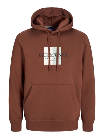 Jack & Jones Kapuzenpullover in Brandy Brown