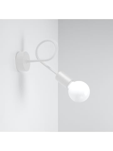 Nice Lamps Wandleuchte KNOT weiß H 26