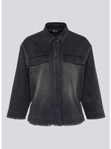 Rabe Bluse in Schwarz