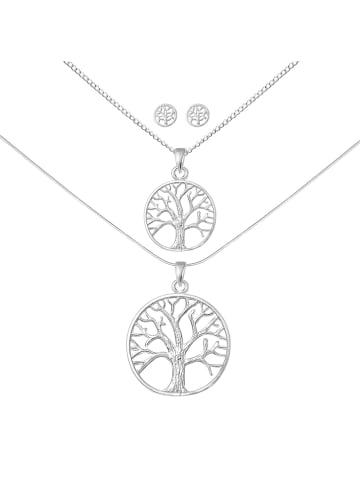 Alexander York Schmuckset TREE OF LIFE in 925 Sterling Silber, 6-tlg.