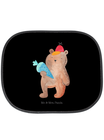 Mr. & Mrs. Panda Sonnenschutz Auto Bär Schultüte ohne Spruch in Schwarz
