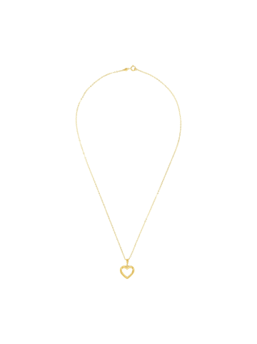 Amor Kette mit Anhänger Gold 585/14 ct in Gold