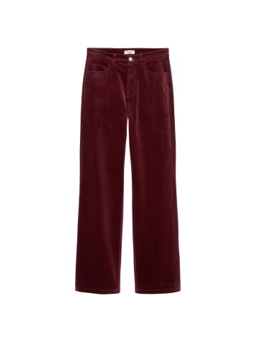 Marc O'Polo DENIM Cordhose Model Tomma wide in Dark Maroon