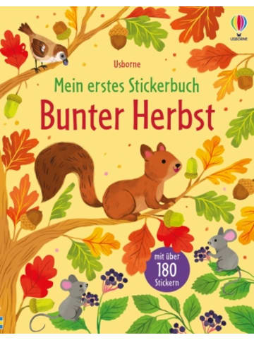 Usborn Buch - Mein erstes Stickerbuch: Bunter Herbst