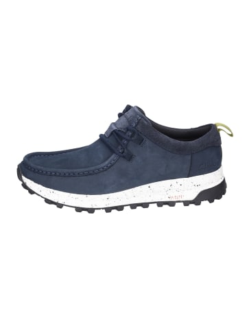 Clarks Sportlicher Schnürschuh in blau