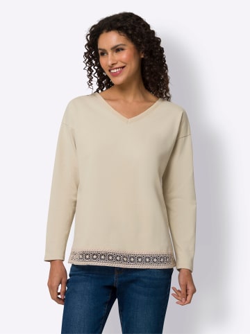 Heine V-Shirt in sand